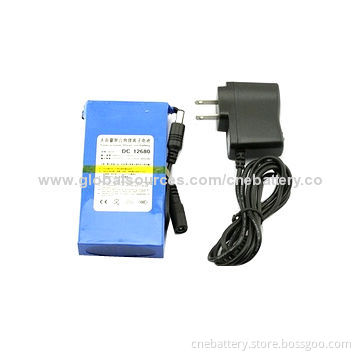 Li-polymer Battery, 12.6V, 6,800mAh for Monitoring Devices